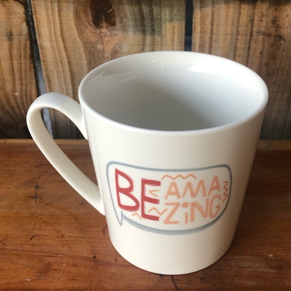 Orly Maison Be Amazing Large Porcelain Coffee Mug - Picture 1 of 5